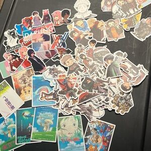 Anime Character Sticker Set